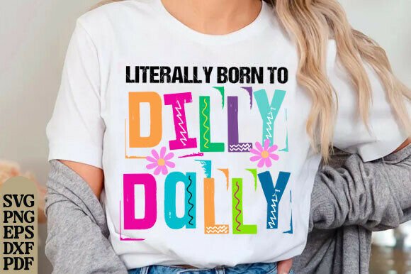 Funny Dilly Dally PNG, Preppy Girl Png