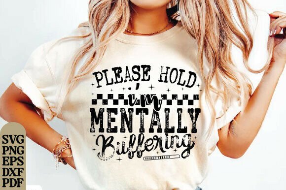 Please Hold I'm Mentally Buffering, PNG