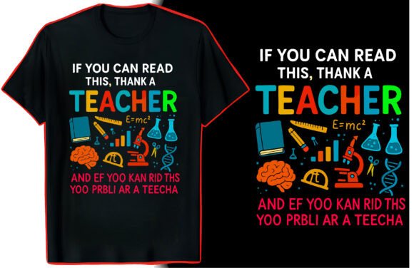 Proud Teacher Quote T-Shirt