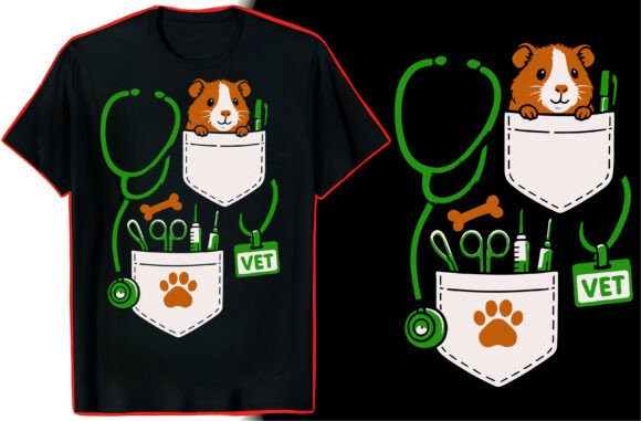 Proud Veterinarian T-Shirt Quote