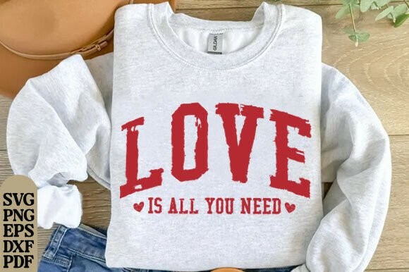 Retro Love Valentines Sweatshirt, Love
