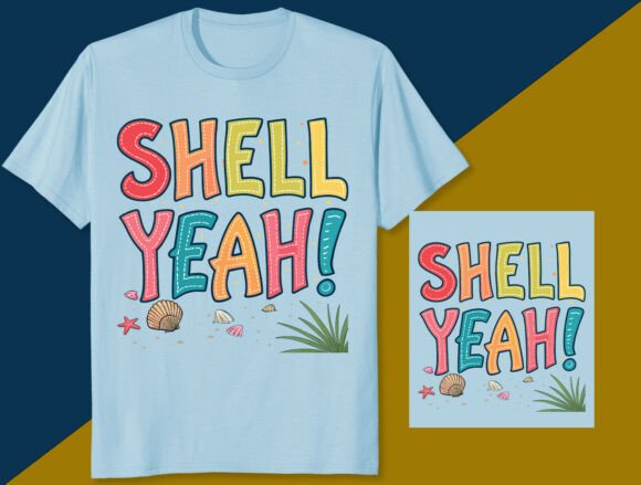 Shell Yeah Funny Beach