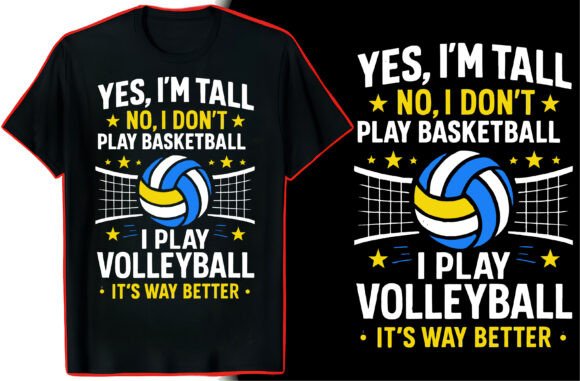 Volleyball Player Quote Tee
